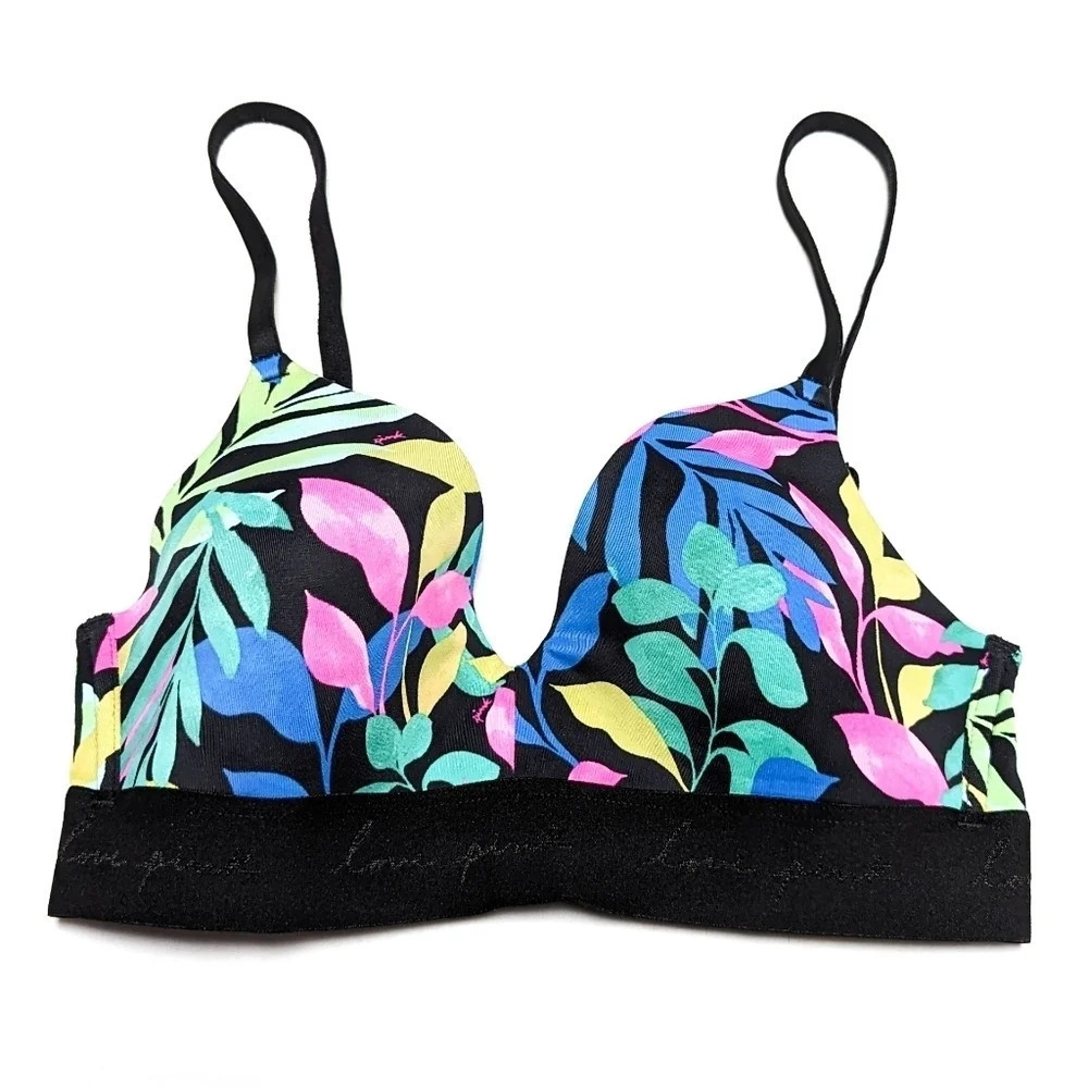 Pink Victoria’s Secret 32C Dark Tropical Bra
